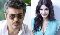 Shruti opts out of  Thala 56 - 123 Cine news - Tamil Cinema News