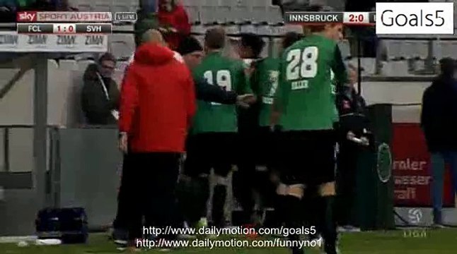 Jamnig F Goal FC Wacker Innsbruck 2 - 0 LASK Linz Erste Liga 3-4-2015