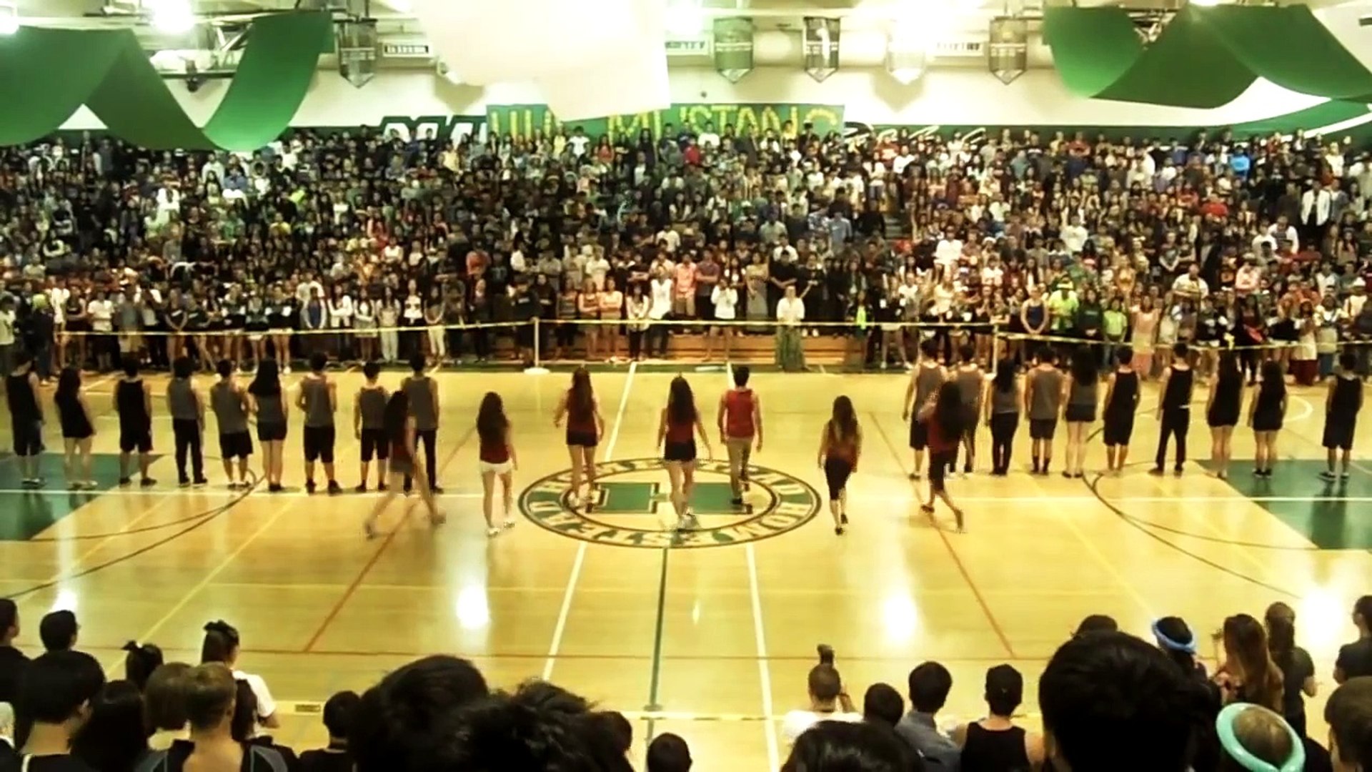 ⁣[Homestead High School KREW] Senior Farewell Rally (K-pop; Give It To Me, Ringa Linga, etc)
