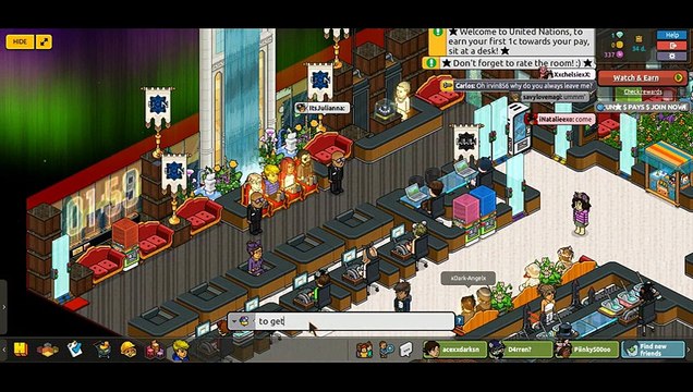 paying jobs on habbo