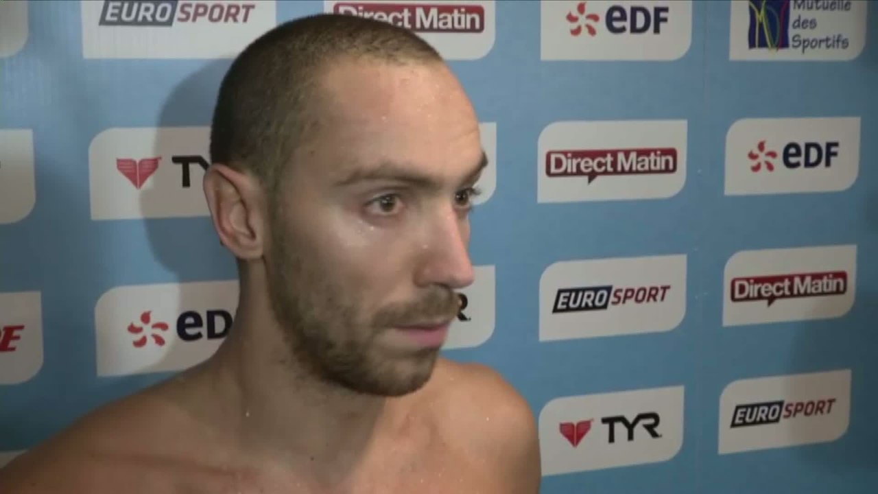 Natation - ChF (H) - 100m NL : Stravius «Je m'en sentais capable»