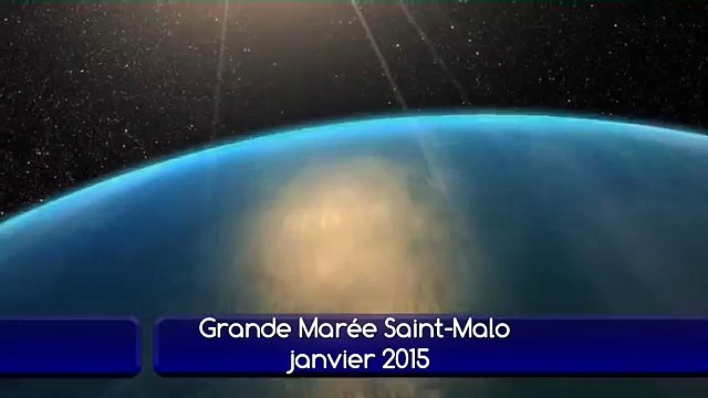 Saint-Malo Grande marée janvier 2015 Springflut High tide waves marea grande....