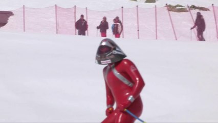 Simone Origone bat le record du monde de vitesse à ski