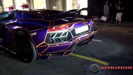 ARAB Supercar Cruise  Crazy REV WARS + FLAMES!