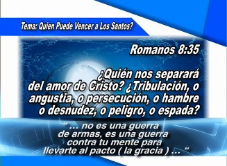 TV GRACIA Calqueo A Las Naciones: ¿Quién Puede Vencer A Los Santos? [Marzo 25, 2015]