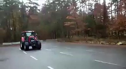 Case-IH Testinde Kaza