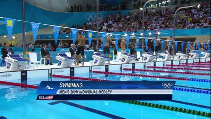 Olympic Swimming, 2012 London, Men's 200 Individual Medley Final