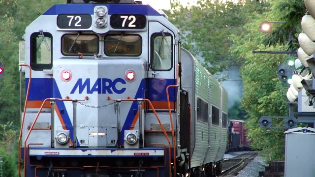 CSX & MARC Trains Meet