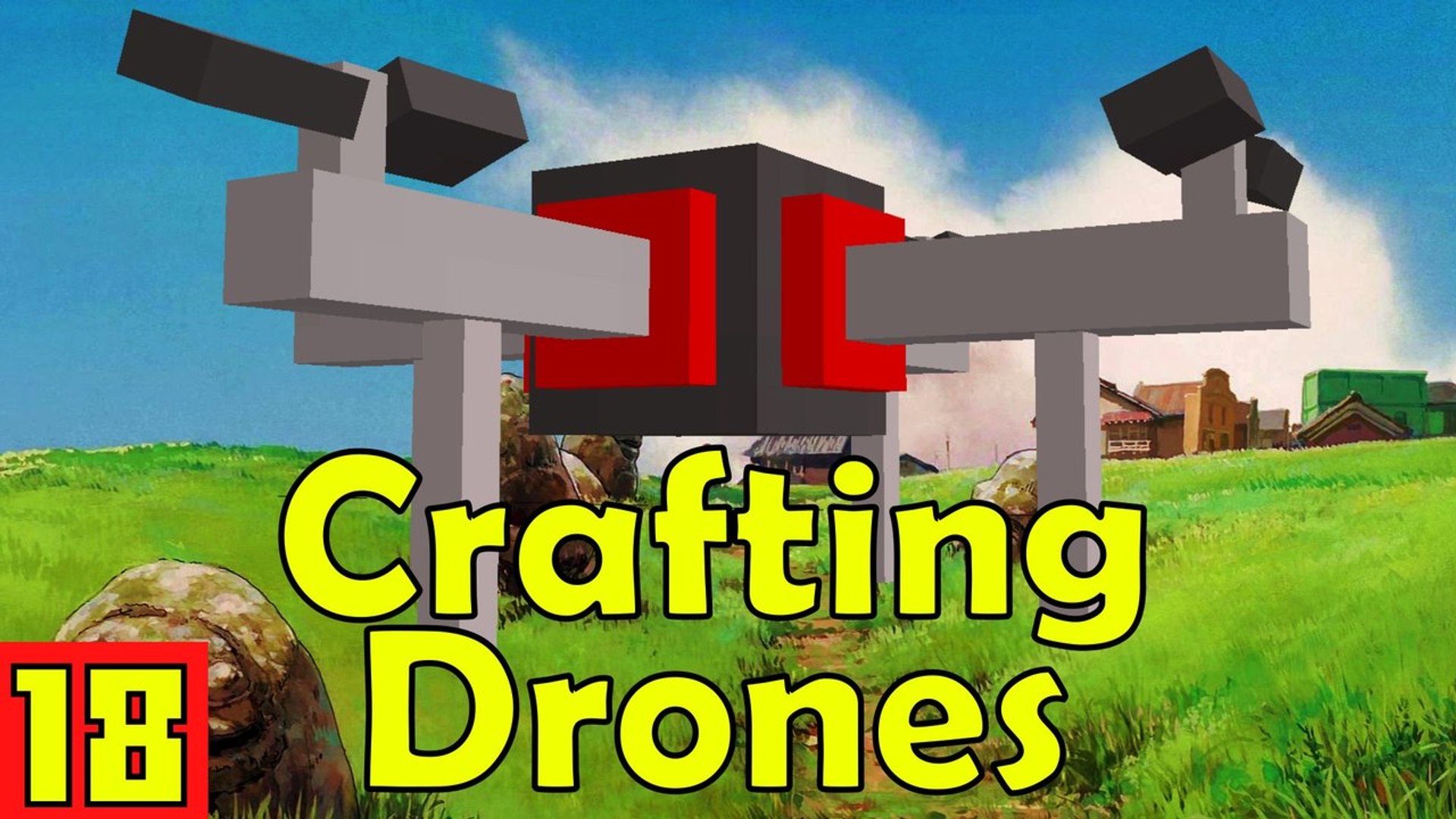 proper info re-upload) Crafting DRONES Nik Nikam's EPIC Minecraft Modded  Survival Ep 18 - video Dailymotion