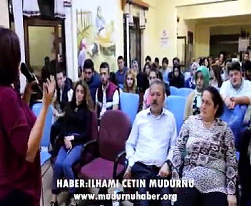 Mudurnu'da  yurtkur Madde ve İnternet Bağımlılığı Semineri