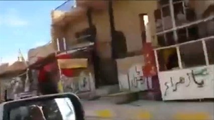 مليشيات الحشد الشعبي تنهب وتحرق في تكريت