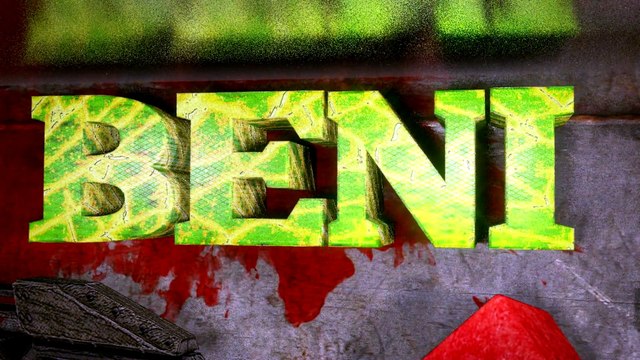 INTRO 3D BENI THE GANGSTER ELABORADO CON BLENDER CYCLES