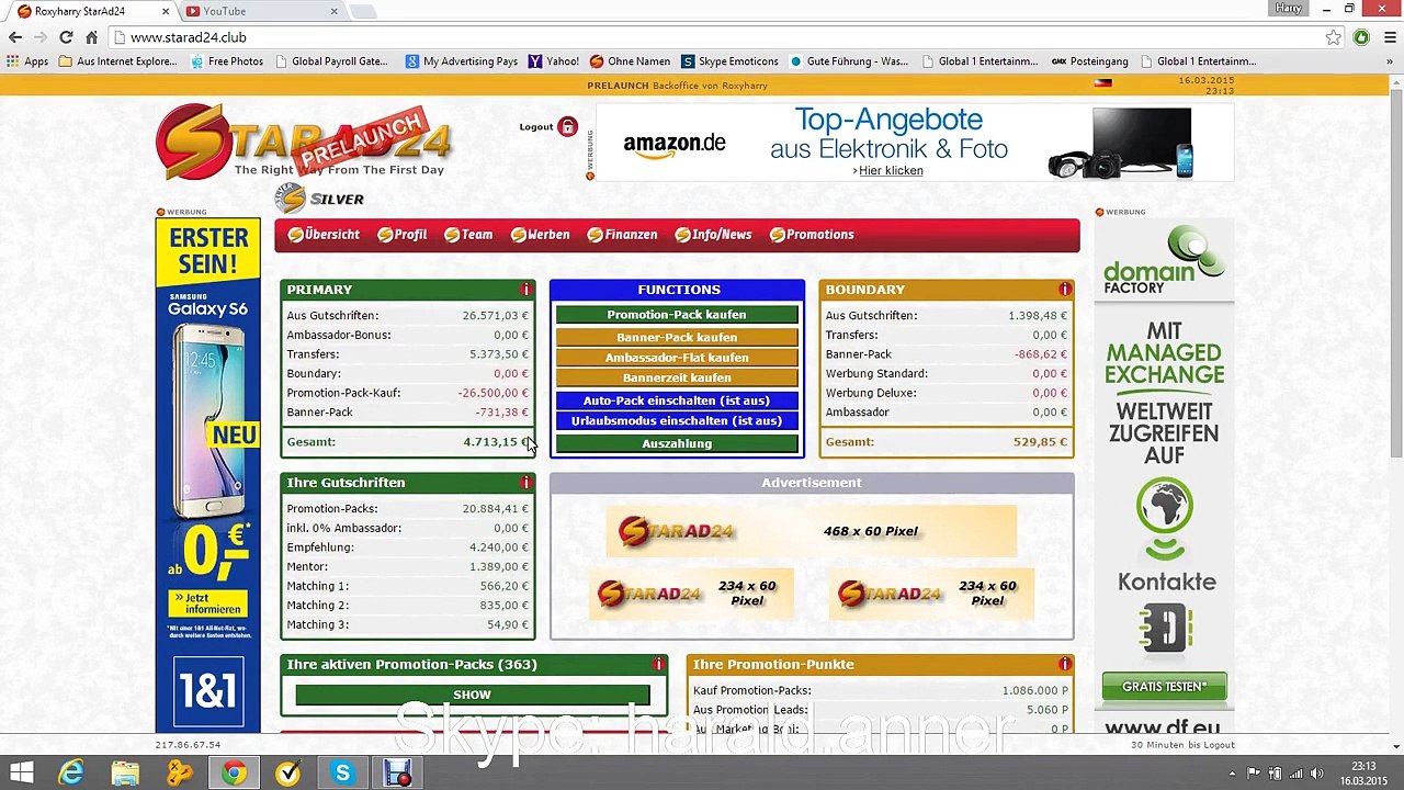 Starad24 Video Serie Nr 5 (Kauf eines Ambassador)