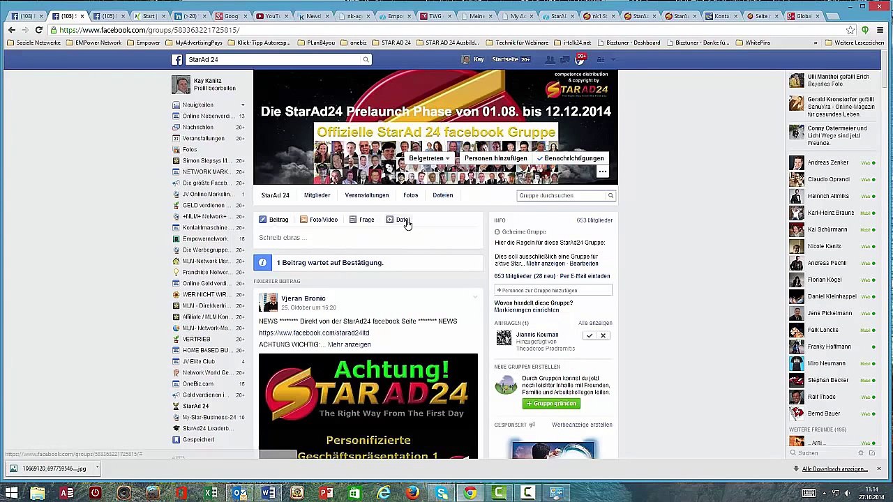 Mitarbeiter Schulung StarAd 24