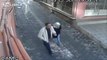 LiveLeak - Brave man saves woman from brutal stabbing