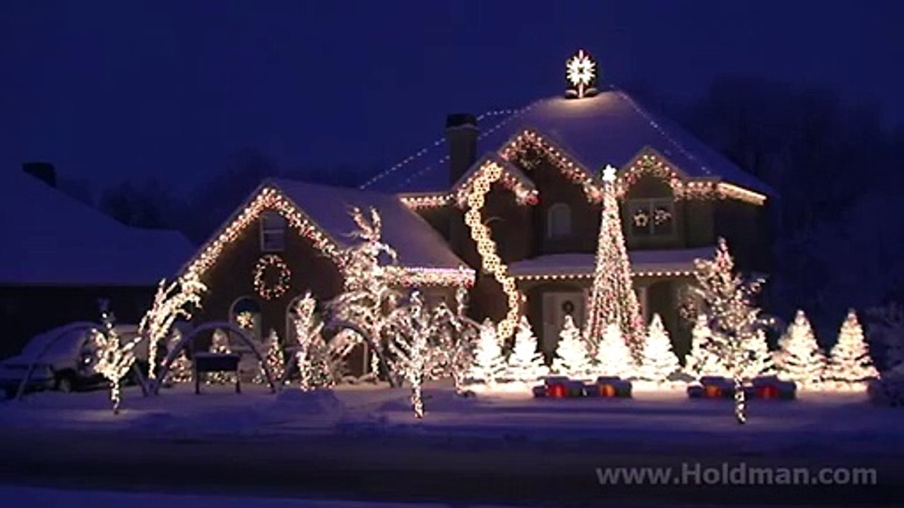 Incroyable maison de Noël