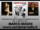 Marco Masini @ Container Radio con Cristel Dalrì  Andrea Collalto   www.containerradio.it