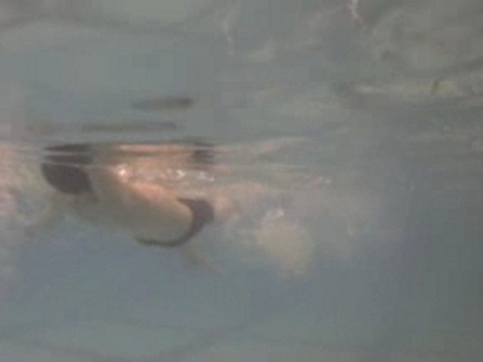 Backstroke Underwater