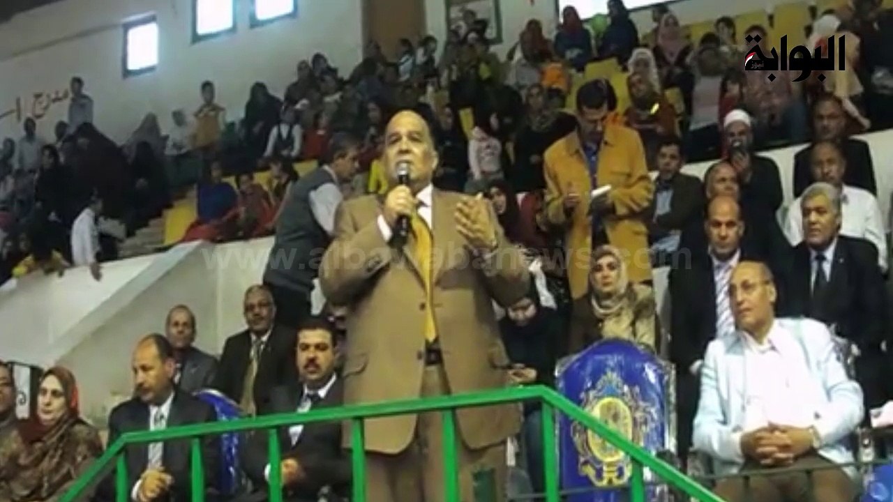 محافظ الدقهلية .. خلال الاحتفال بعيد اليتيم