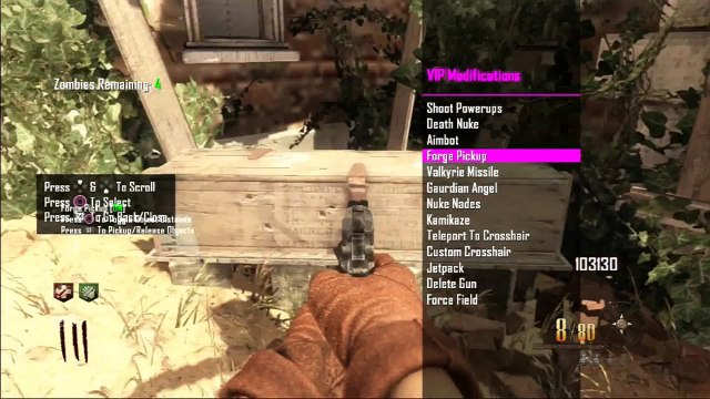 Black Ops 2 - Conversion v1.4 Zombie GSC Mod Menu