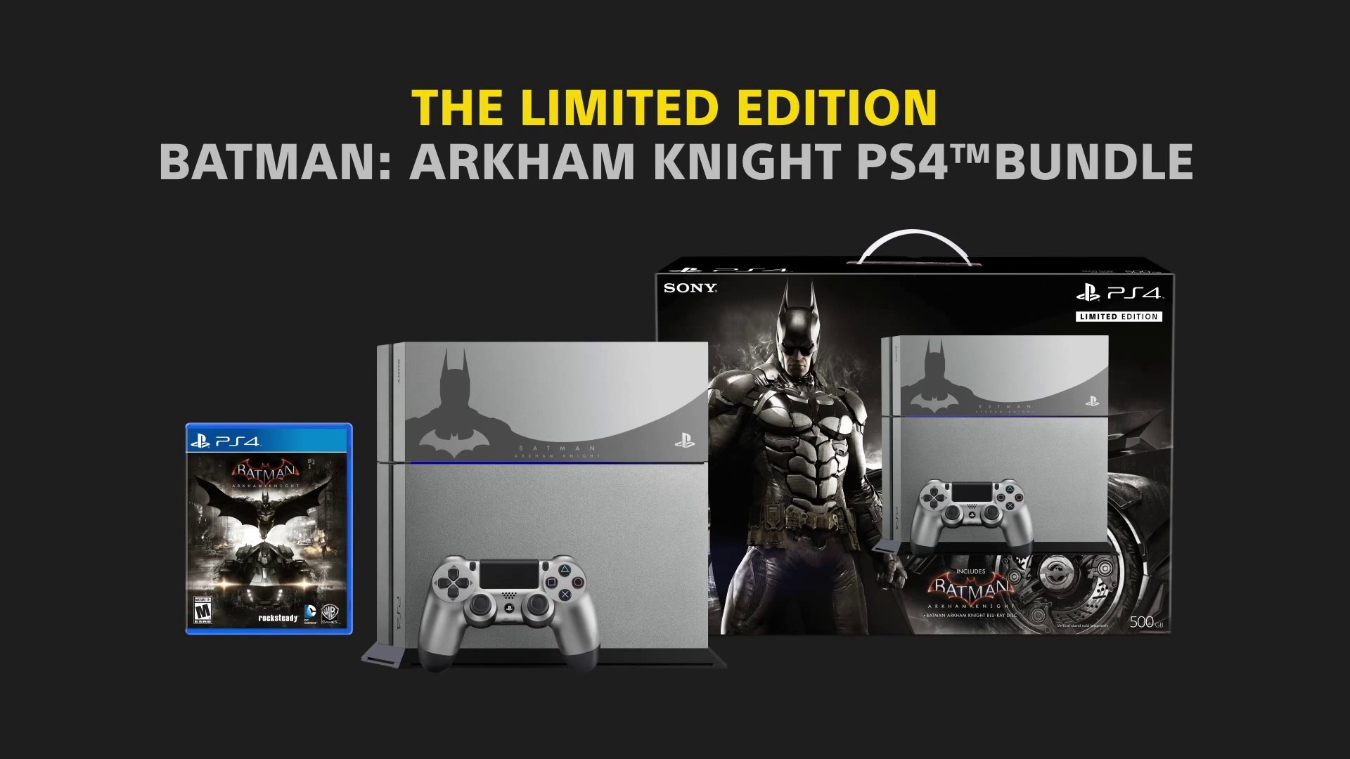 Limited Edition Batman : Arkham Knight PS4 Bundle - video Dailymotion
