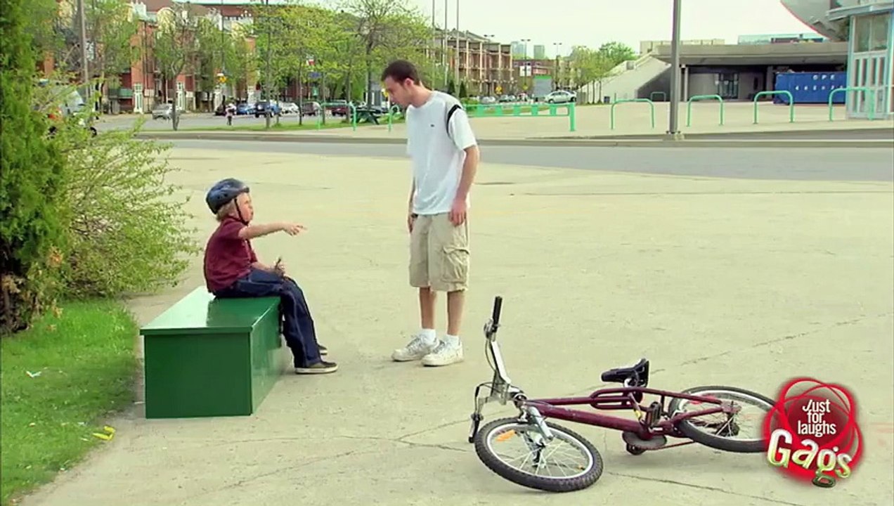 Boy With Hands For Feet Prank