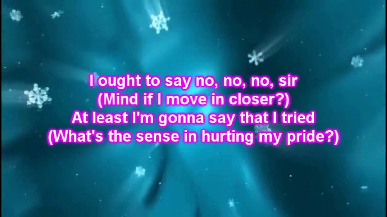 Idina Menzel Ft. Michael Bublé Baby It's Cold Outside (Lyrics