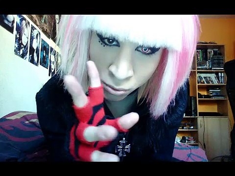 CHRIS STAR !!! german Jrock Visual Kei Hair Tutorial Kaya Emo Hentai Sweet Boy Dj Sisen