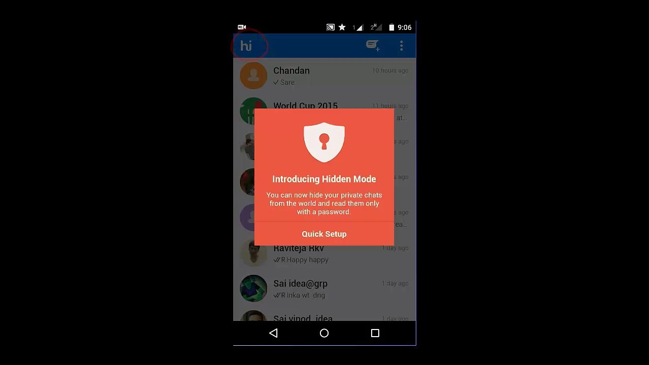 How to setup Hidden mode in your hike messenger, how to setup hike in you windows PC http://techfeebz.com
