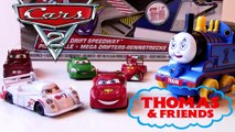 Unboxing Disney Pixar Cars 2 toys collection Thomas and Friends Trackmaster
