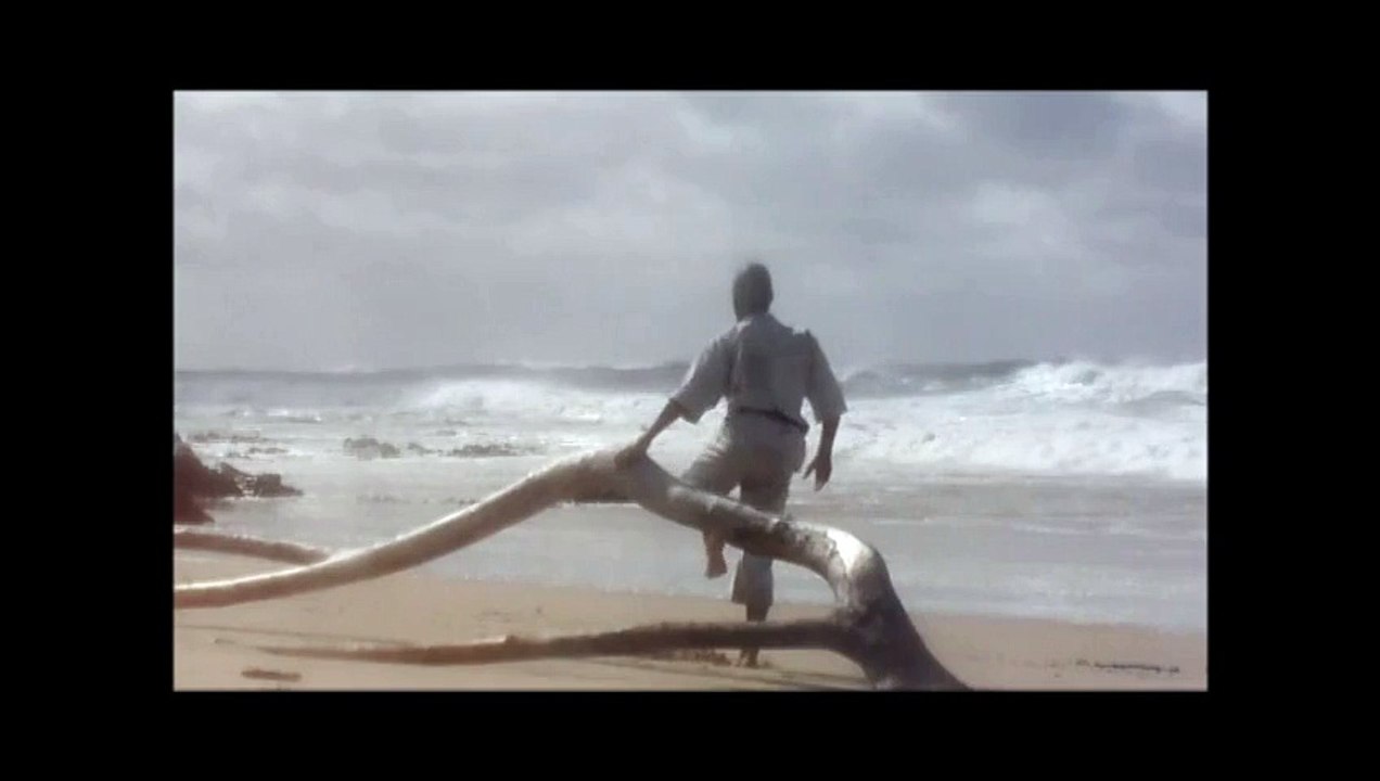 karate training - URA MAWASHI GERI