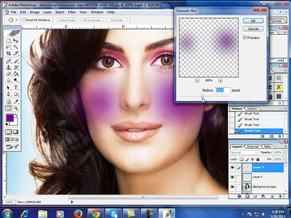 Digital Makeover In Adobe Photoshop