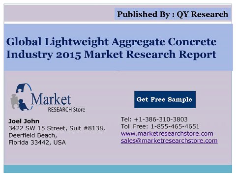 Global Lightweight Aggregate Concrete Industry 201