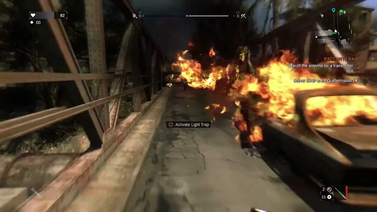 Dying Light PS4 - Free Run, Getting a German Gun