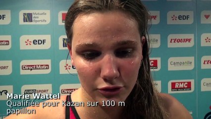 FFN - Marie Wattel : "Je ne sais pas où je vais m'arrêter"