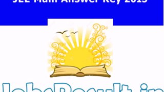 JEE Main Answer Key 2015 | Solved Question Paper Cut off