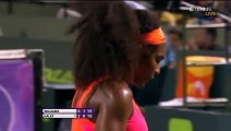 [HD] Serena Williams vs Simona Halep Highlights MIAMI 2015