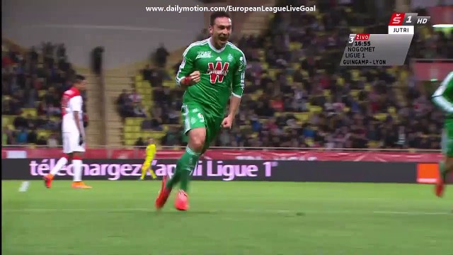 Mevlut Erdinc 0:1 | Monaco - Saint Etienne 03.04.2015 HD