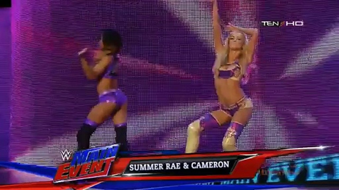 Summer Rae And Cameron Vs Paige And Emma