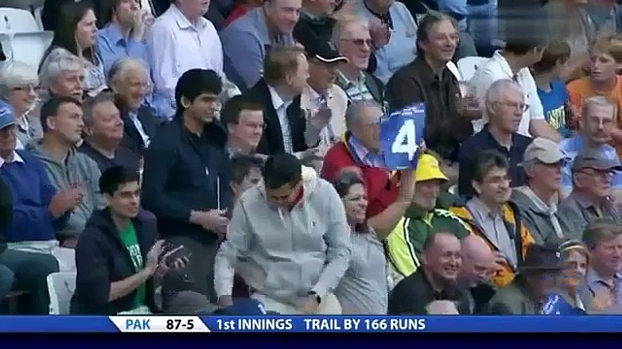 Shahid Afridi Last Test Inning