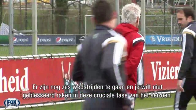 04-04-2015 De wedstrijd gaat over directe plaatsing voor Euopees voetbal