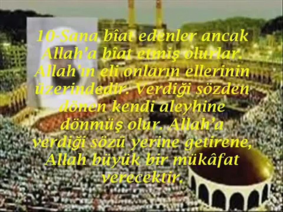 Fetih Suresi  Okuyan Kabe İmamı Mahir