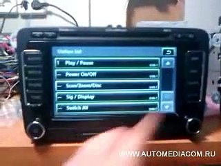 RNS 510, Columbus remote control  DVB-T tuner.mp4