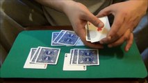 Magic Card Trick: 4 Ace Transpo (by Criss Angel) - Tutorial