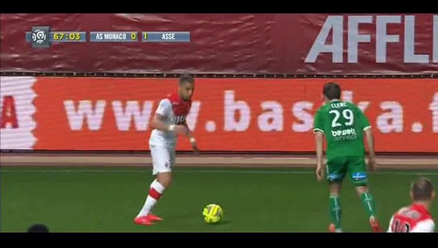 Goal Martial - Monaco 1-1 St Etienne - 03-04-2015