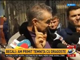 GEORGE (GIGI) BECALI - eliberat din inchisoare: AM PRIMIT TEMNITA CU DRAGOSTE!