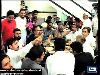 Dunya News-Clash between MQM and PTI in Karachi