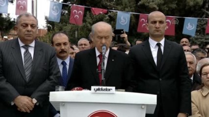 Bahçeli: "Aradan Geçen 18 Yıla Rağmen Ona Olan Sevgimiz Hiçbir Zaman Azalmamıştır"