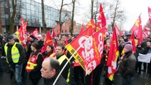 Maubeuge: manifestation à Sambre et Meuse