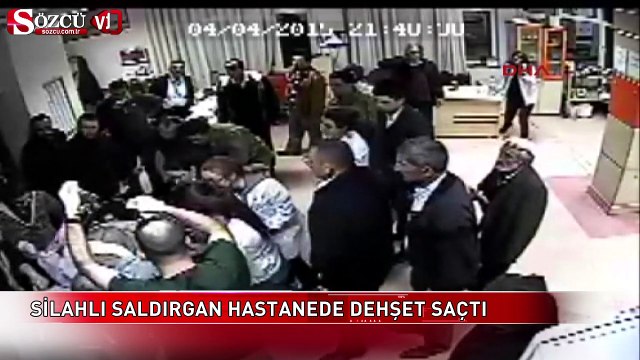 Silahlı saldırgan hastanede dehşet saçtı